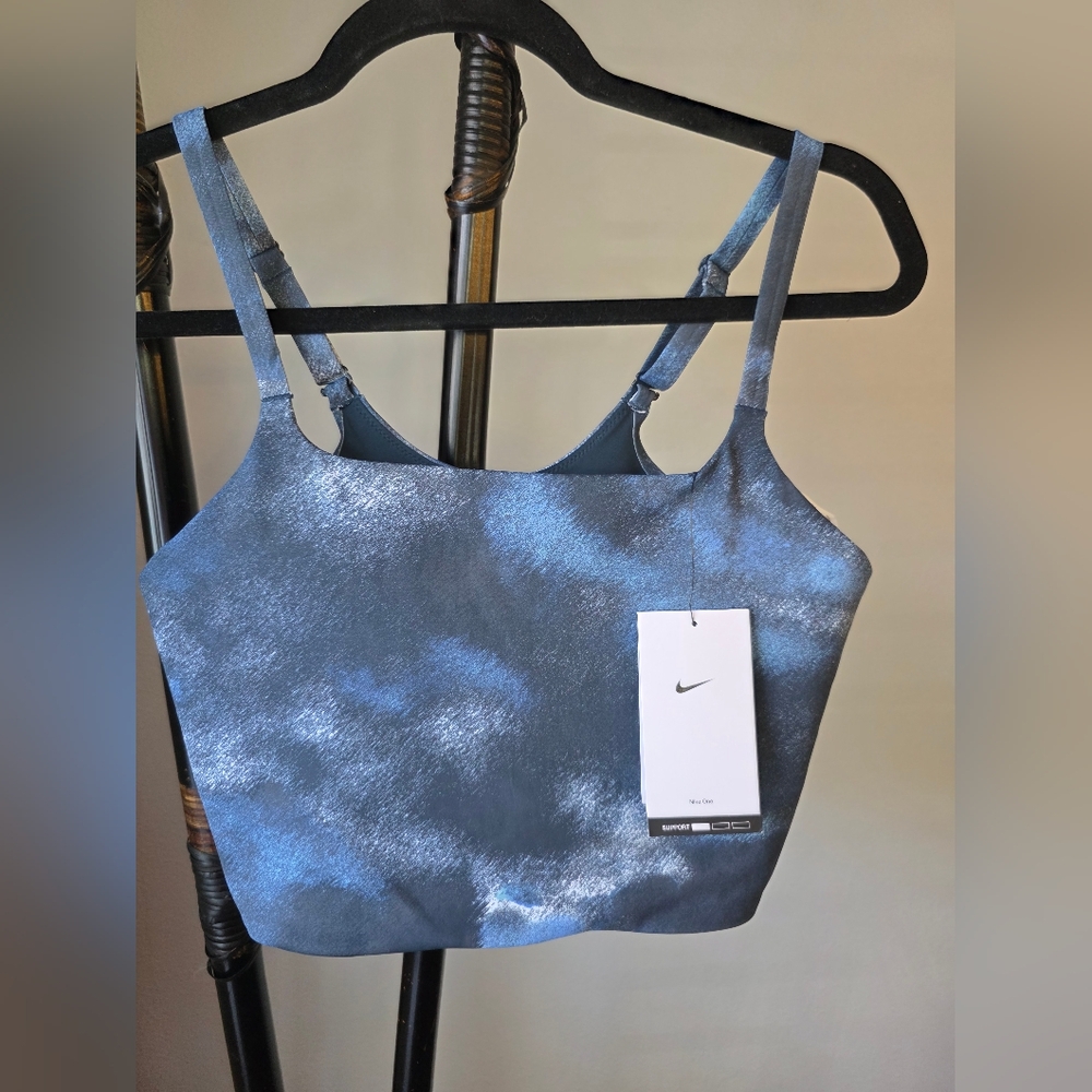 NWT Nike Blue Sports Bra